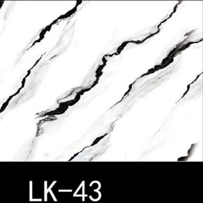 Pannello Adesivo Effetto Marmo Bianco Venato Nero 120x300 Cm Pareti Paraschizzi Stanza