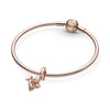 PANDORA - Charm pendente Angelo con ali a forma di cuore -