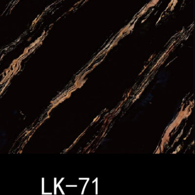 Pannello Adesivo Effetto Marmo Nero Con Venature 120x300cm Per Pareti Paraschizzi Stanza