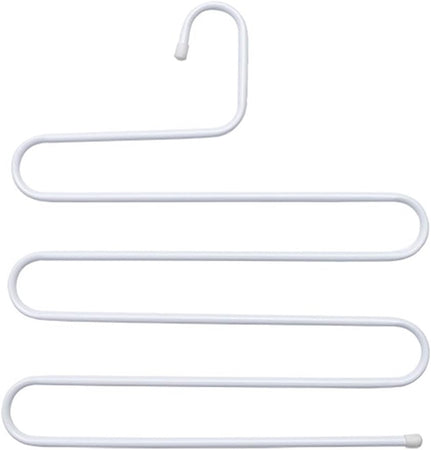 Gruccia Appendi Pantaloni Jeans Forma A S Multistrato 34x34cm Bianco Salvaspazio 87697