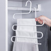 Gruccia Appendi Pantaloni Jeans Forma A S Multistrato 34x34cm Bianco Salvaspazio 87697