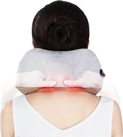 Massaggiatore Elettrico Massaggio Cervicale Spalla Cuscino Massaggiante Relax Muscolare