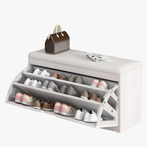 Scarpiera Salvaspazio Slim Organizzatore Scarpe In Legno Design Moderno Decorazioni Casa