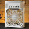 Mini Ventilatore Portatile Refrigeratore Luce Led A 7 Colori 3 Velocità 3 Modalità Spruzzo