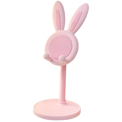 Supporto Per Telefono Cellulare Forma Di Coniglietto Treppiede Portatile In Plastica