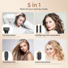 Air Styler 5in1 Spazzola Capelli Ad Aria Calda Asciugacapelli Liscio Onde Ricci Multifunzione