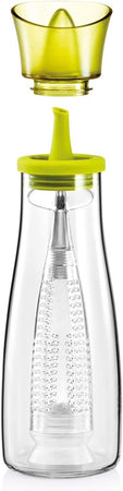 Oliera Con Infusore In Vetro Verde Capacità Da 250 Ml Per Condire Alimenti Cucina