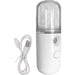 Nano Spray Idratante Umidificatore Facciale Vaporizzatore Viso Tasca Viaggio Cordless