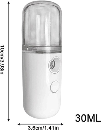 Nano Spray Idratante Umidificatore Facciale Vaporizzatore Viso Tasca Viaggio Cordless