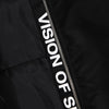 VISION OF SUPER Giubbotto Bomber Uomo Red Flames Bomber Black/red da uomo