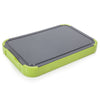 Mandolina Tagliere 6 In 1 Con Lame Ultra Resistenti Design Compatto Verde Grigio Cucina