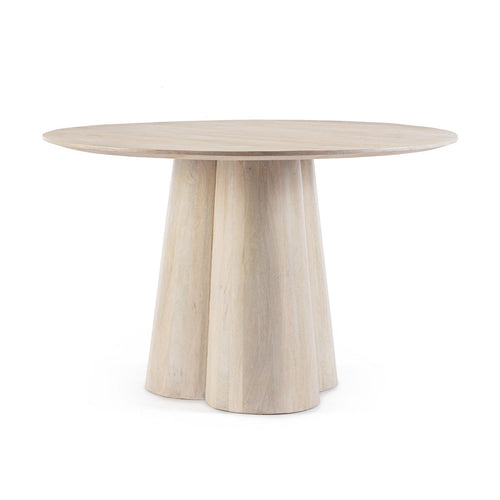 Tavolo Nassor struttura in legno di mango, per interno ed esterno 120 x 77h cm