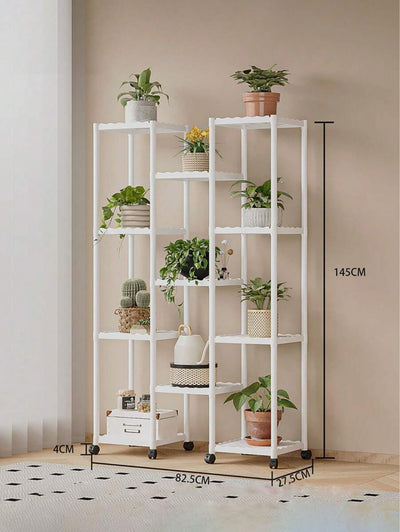 Mobile Multistrato Per Terrazza Cortile Balcone Uso Interno Mensola Per Vasi Fiori Piante