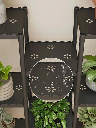 Mobile Multistrato Per Terrazza Cortile Balcone Uso Interno Mensola Per Vasi Fiori Piante