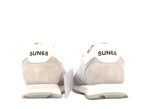 SUN68 Sneaker Girl's Ally Glitter Bianco