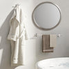 Appendino Gancio Per Accappatoio Asciugamani Acciaio Satinato Accessori Bagno 87904