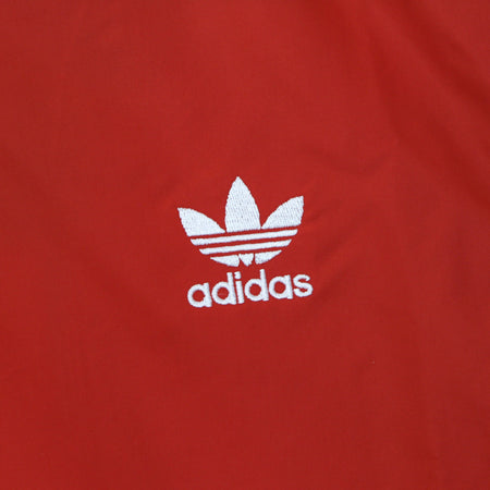 Adidas Giacca a Vento Uomo 3 Stripes Classic Adicolor Windbreaker Red da uomo