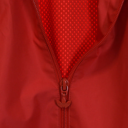Adidas Giacca a Vento Uomo 3 Stripes Classic Adicolor Windbreaker Red da uomo