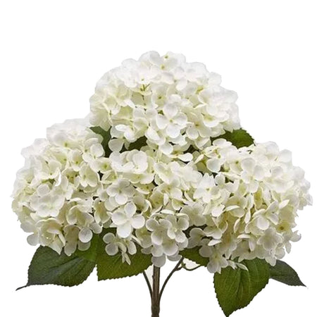 Ramo artificiale di ortensia modello cespuglio H 44 cm da interno ed esterno