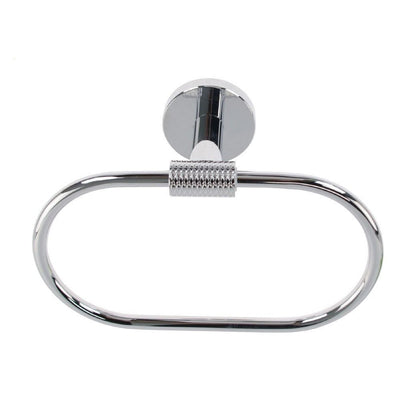 Porta Asciugamani Ad Anello In Acciaio Accessorio Da Bagno Portasciugamano 87921