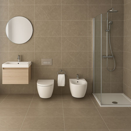 Porta Asciugamani Ad Anello In Acciaio Accessorio Da Bagno Portasciugamano 87921