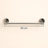 Porta Asciugamani Lungo Da 40 Cm In Acciaio Cromato Accessorio Per Arredo Da Bagno 87922