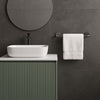 Porta Asciugamani Lungo Da 40 Cm In Acciaio Cromato Accessorio Per Arredo Da Bagno 87922