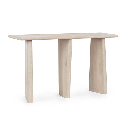 Consolle Zacatecas con struttura in legno di mango, da 130 x 40 x 75h cm