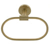 Porta Asciugamani Ad Anello In Acciaio Oro Accessorio Da Bagno Portasciugamano 87932