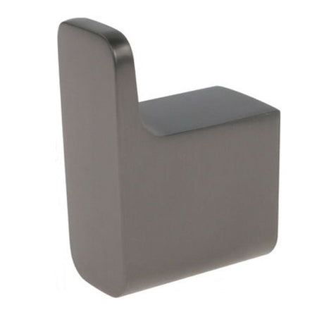 Appendino Gancio Per Accappatoio Asciugamano Stilizzato Acciaio Grigio Fumè Bagno 87936