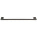Porta Asciugamano Lungo 60cm A Parete Stilizzato Acciaio Grigio Accessorio Bagno 87944