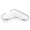 Mensola Doccia Bagno Angolare Cromata Lucida 23.5cm Cestino Porta Oggetti Cuore 87903