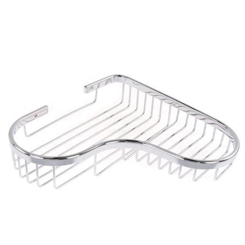 Mensola Doccia Bagno Angolare Cromata Lucida 23.5cm Cestino Porta Oggetti Cuore 87903