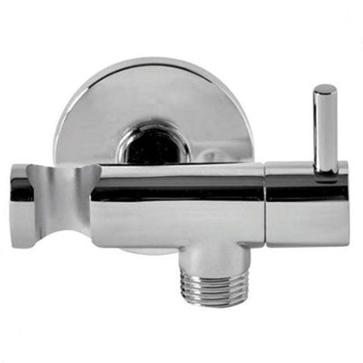 Deviatore Con Supporto In Ottone Per Rubinetto Accessorio Bagno Doccia Cromato Tondo 59505
