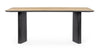 Tavolo Stanwood in MDF impiallacciato rovere, 190 x 90 x 77h cm