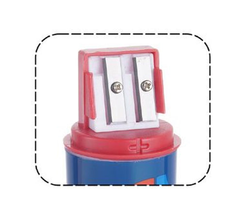 Temperamatite Rotondo A 2 Fori Topolino Con Serbatoio Per Scuola Casa Bambini 961198