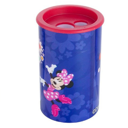 Temperamatite Rotondo A 2 Fori Minnie Con Serbatoio Per Scuola Casa Bambine 961204