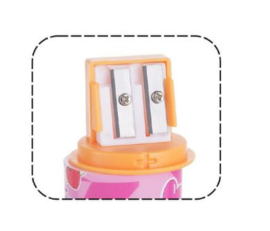 Temperamatite Rotondo A 2 Fori Principesse Con Serbatoio Per Scuola Casa Bambine 961211