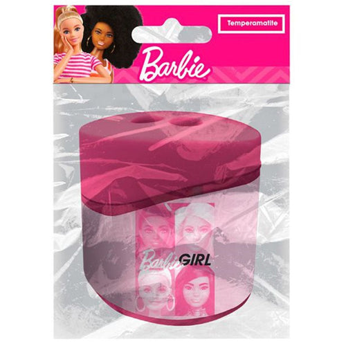 Temperamatite Ovale A 2 Fori Con Serbatoio Barbie Cancelleria Scuola Bambine 960436