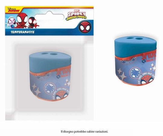 Temperamatite Ovale A 2 Fori Con Serbatoio Spidey Cancelleria Scuola Bambini 960498