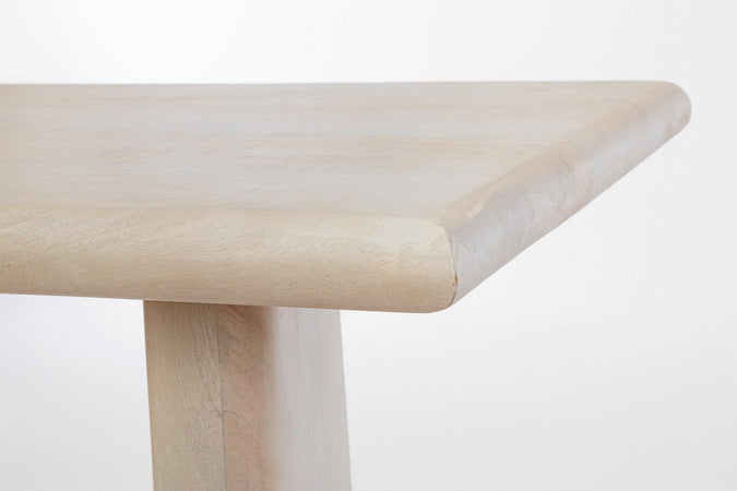 Consolle "Zacatecas" con struttura in legno di mango, da 130 x 40 x 75h cm