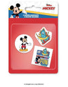 Kit Gomme Per Cancellare 3pz Sagomate Tema Topolino Cancelleria Per Bambini Scuola 953643