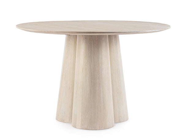 Tavolo "Nassor" struttura in legno di mango, per interno ed esterno 120 x 77h cm