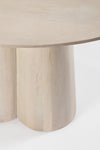 Tavolo Nassor struttura in legno di mango, per interno ed esterno 120 x 77h cm