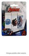 Set 3pz Gomme Per Cancellare Avengers Cancelleria Per Scuola Regalo Festa Bambini 961037