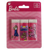 Set 3 Pz Gomme Per Cancellare Barbie Cancelleria Per Scuola Regalo Festa Bambine 961044
