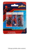 Set 3 Pz Gomme Per Cancellare Spiderman Cancelleria Per Scuola Regalo Festa Bambini 961099