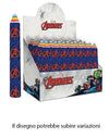 Set 24pz Gomma Per Cancellare A Forma Di Matita Gigante Avengers Regalo Bambini 960931