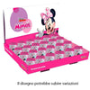 Set 24pz Temperamatite In Latta Quadrato Doppio Foro Minnie Scuola Regali Bambine 961419