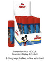 Set 12 Pz Colla Stick Da 25gr Grafica Topolino Per Scuola Regali Feste Bambini 964526